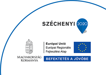 Széchenyi 2020 logó az alsó pozícióban