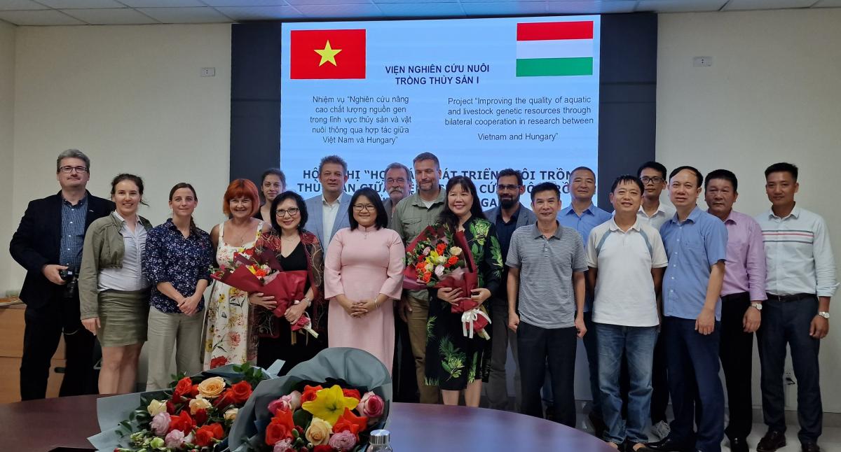 Work trip: „Following the adaptation process of the Hungarian common carp and Hungarian duck in Vietnam” in the framework of the TéT project (2017-2.3.3-TÉT-VN-2017-00004)